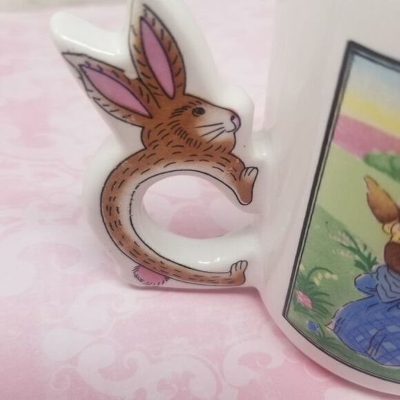 Rabbit handle mug.   - Picture 4 of 6